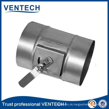 Round Steel Volume Control Damper